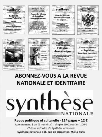 La revue Synthèse nationale